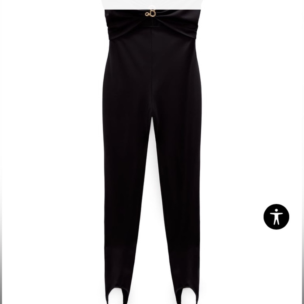 ZARA MATTEL BARBIE JUMPSUIT NWT SIZE LARGE - Picture 4 of 5